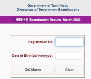 tnresults-nic-in 11th result 2023|TN 11th Result 2023 OUT LIVE; Tamil Nadu TN HSE +1 11th Class Results .